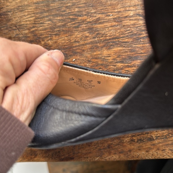 Franco sarto Fenway black leather size 12 M shoes - Picture 7 of 9